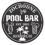 personalized pool bar sign bar address sign poolside sign poolhouse sign beach house decor housewarming gift 0