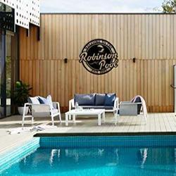 personalized poolside paradise sign pool metal sign pool sign home outdoor decor sign for tiki backyard swimming pool 3
