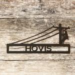 personalized power lineman sign custom metal sign 0