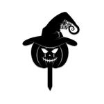 personalized pumpkin stack fall halloween spoonky pumkin garden decorative custom metal sign 0