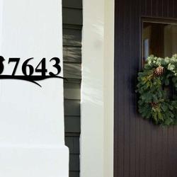 personalized robin bird address sign house number plaque custom metal sign 2