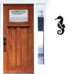 personalized sea horse coastal beach house address sign custom metal signs 0