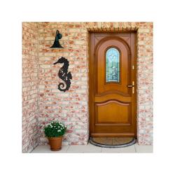 personalized sea horse coastal beach house address sign custom metal signs 2