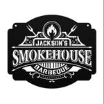 personalized smokehouse sign barbecue custom metal signs bbq gifts grilling sign fathers day gifts 0