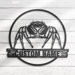 personalized spider metal wall art halloween decoration for home 0