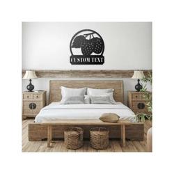 personalized strawberry garden yard decorative custom metal sign housewarming gift 1