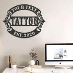 personalized tattoo artist sign ink studio sign man cave decor tattoo room decoration 0