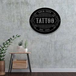 personalized tattoo metal sign tattoo shop sign tattoo artist gifts tattoo lover gifts 2