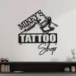 personalized tattoo shop sign light up tattoo wall art tattoo lover gifts home decor 0