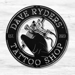 personalized tattoo shop sign tattoo studio sign tattoo business sign tattoo artist gifts 0