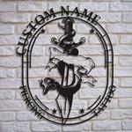 personalized tattoo studio sign tattoo artist sign ink studio sign tattoo shop decor custom metal signs 0