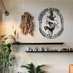 personalized tattoo studio sign tattoo artist sign ink studio sign tattoo shop decor custom metal signs 3