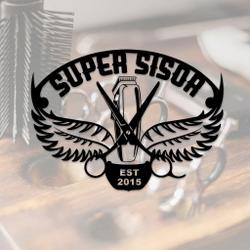 personalized unique barber metal wall art custom name hair salon sign gift for hairdresser 1