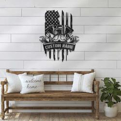 personalized us flag plumbing tool sign american plumber name sign tools custom metal signs workshop decor repairman gifts 2
