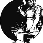personalized welder blacksmith welding shop custom metal sign 0
