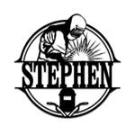 personalized welder construction welder wall art decor welder fathers day gifts custom metal sign 0