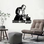 personalized welder shop metal sign work shop ironworker custom metal sign 0