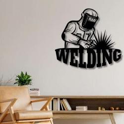 personalized welder welding blacksmith ironworker custom metal sign 1