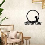 personalized yoga enso circle studio home decor custom metal sign 0