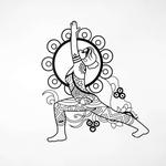 personalized yoga poses buddha yoga studio home decor custom metal sign 0