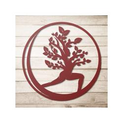 personalized yoga tree of life yoga teacher yoga studio home decor custom metal sign 1
