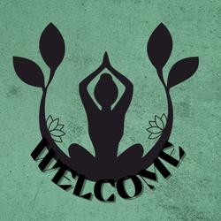 personalized yoga welcome sign studio home decor custom metal sign 2