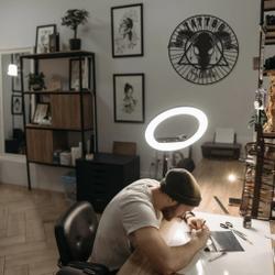 satan skull tattoo metal wall art laser cut metal signs tattoo studio decor 1