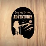 say yes to new adventures camping sign hiking gift custom metal sign 0