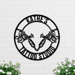 tattoo artist ink studio business custom metal signs 0
