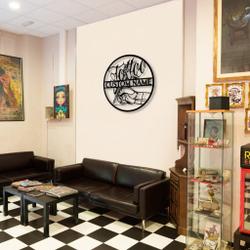 tattoo artist personalized metal signs decor for tattoo shop 1