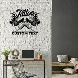 tattoo artist tattoo studio business custom metal signs 1