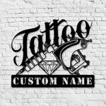 tattoo artist wall art business custom metal signs 0