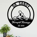 therapist massage business custom metal signs 0