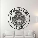 tiki bar sign pool bar signs beach personalized bar sign fathers day gift bar decor 0