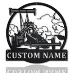 top fuel dragster metal sign personalized metal name signs home decor racing lovers gifts 0