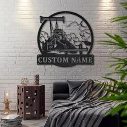 top fuel dragster metal sign personalized metal name signs home decor racing lovers gifts 2