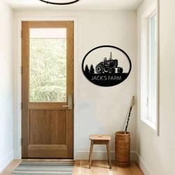 tractor sign metal farm sign farmhouse custom metal sign 3