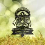 us army veteran boots grave marker memorial sign with stake sympathy gifts for loss of loved one custom metal signs 0