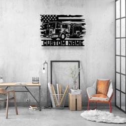 us engine fire truck driver fire department custom metal signs 3