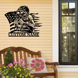 us welder skull metal art personalized metal name sign ironworker signs gift workshop decor 1