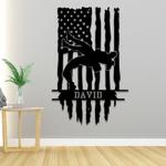 us wrestling sport metal wall art custom metal signs 0