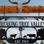 valley farm sign ranch personalized metal farm sign 0