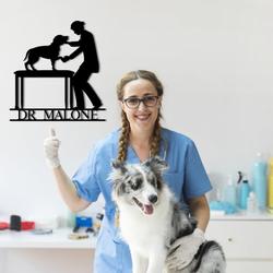 veterinary animal care doctor business custom metal signs 2