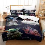 18073 star wars yoda baby cosplay bedding set duvet cover comforter bed sheets 0