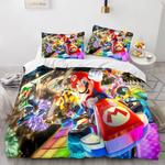 18123 super mario cosplay bedding set full duvet cover comforter bed sheets 0