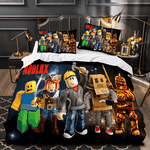 18185 roblox bedding set quilt duvet cover bed sheets sets christmas present 0