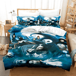 18291 the nightmare before christmas bedding set duvet covers bed sheets 0