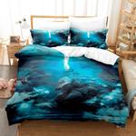 18353 king kong vs godzilla comforter bedding set duvet covers bed sheets 0