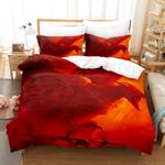 18369 king kong vs godzilla comforter bedding set duvet covers bed sheets 0
