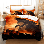 18371 king kong vs godzilla comforter bedding set duvet covers bed sheets 0